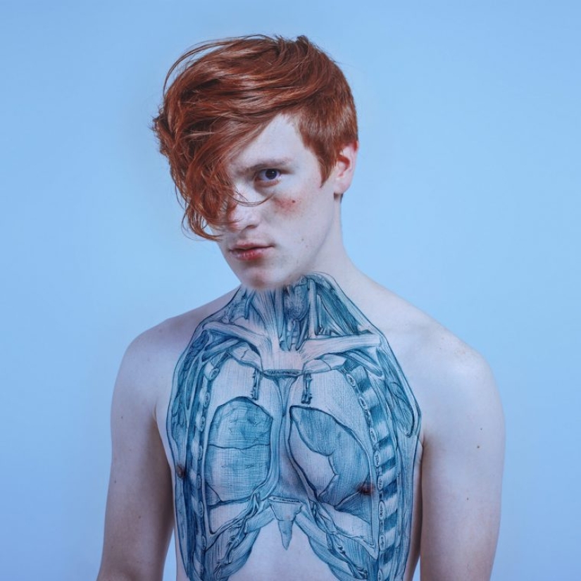 Erotismo y anatomía: muestra lo que se esconde debajo de la piel