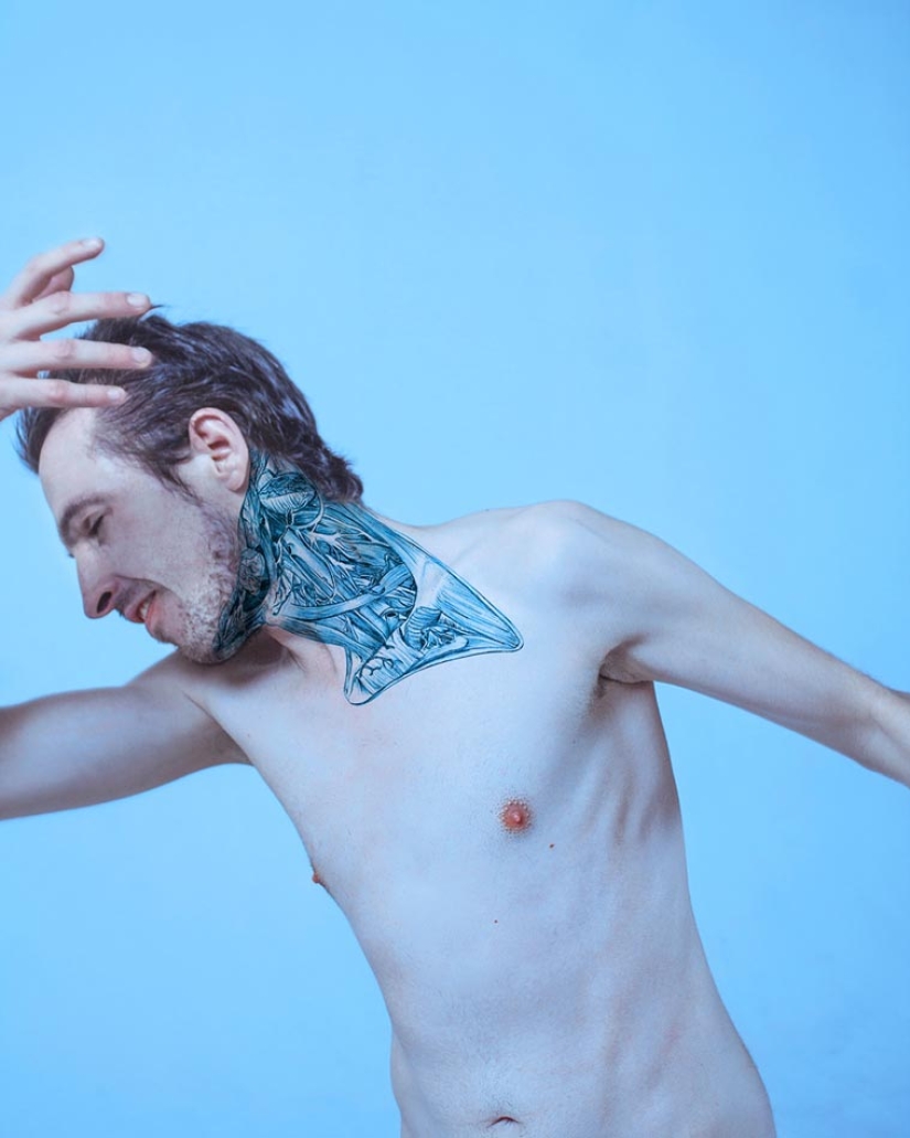 Erotismo y anatomía: muestra lo que se esconde debajo de la piel