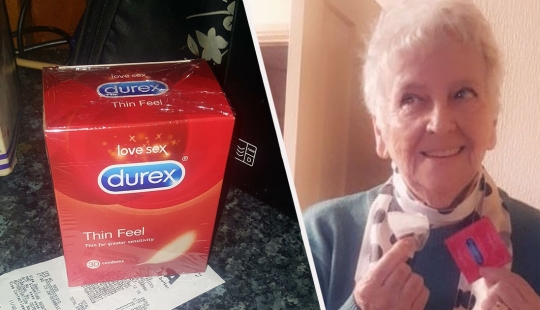 Error picante: La abuela compró accidentalmente 30 paquetes de condones en lugar de té, olvidando sus vasos Error picante: La abuela compró accidentalmente 30 paquetes de condones en lugar de té, olvidando sus vasos