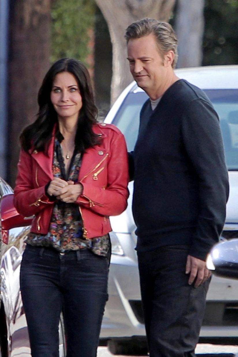 ¿Es amor? Las fotos de Matthew Perry y Courteney Cox que confirman las conjeturas de los fans