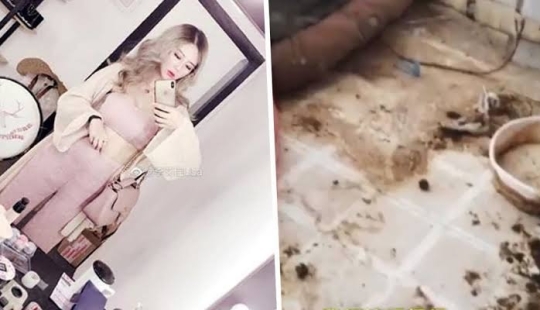 Escándalo sucio: la casera enojada del apartamento mostró el srach en el que vive la glamorosa bloguera