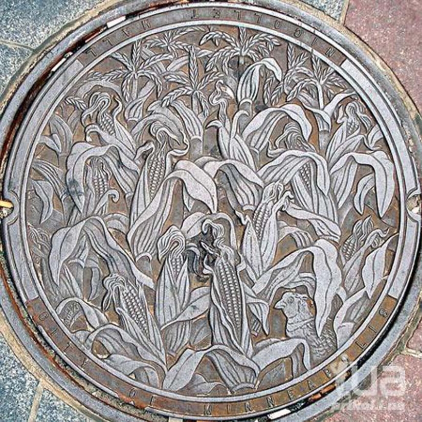 Escotillas de diferentes países del mundo