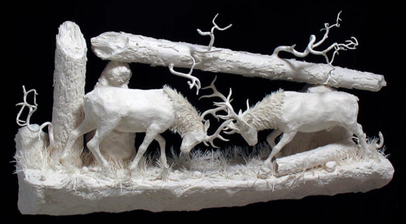 Esculturas de papel Esculturas de papel