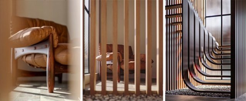 Esta escalera minimalista se asemeja a un hilo de ADN