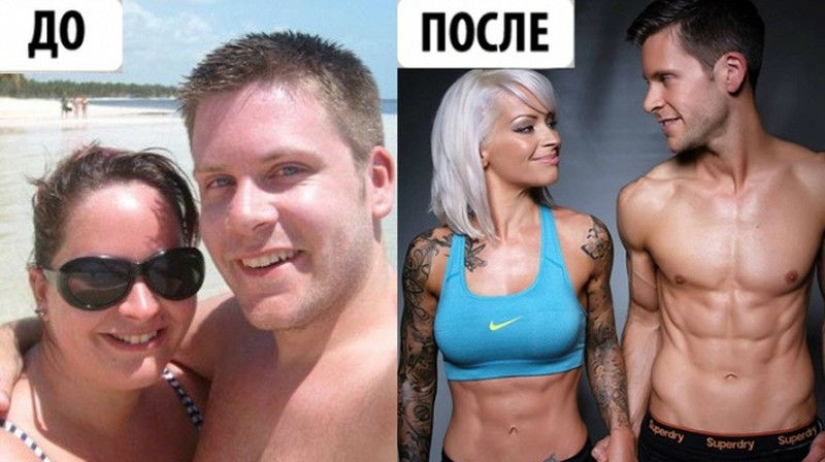 Esta pareja quería verse bien en la boda, y eso es lo que salió de ella