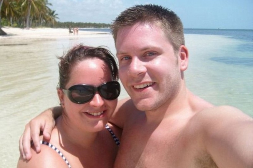 Esta pareja quería verse bien en la boda, y eso es lo que salió de ella