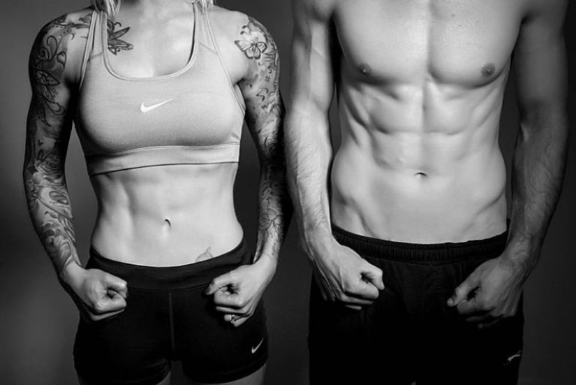 Esta pareja quería verse bien en la boda, y eso es lo que salió de ella