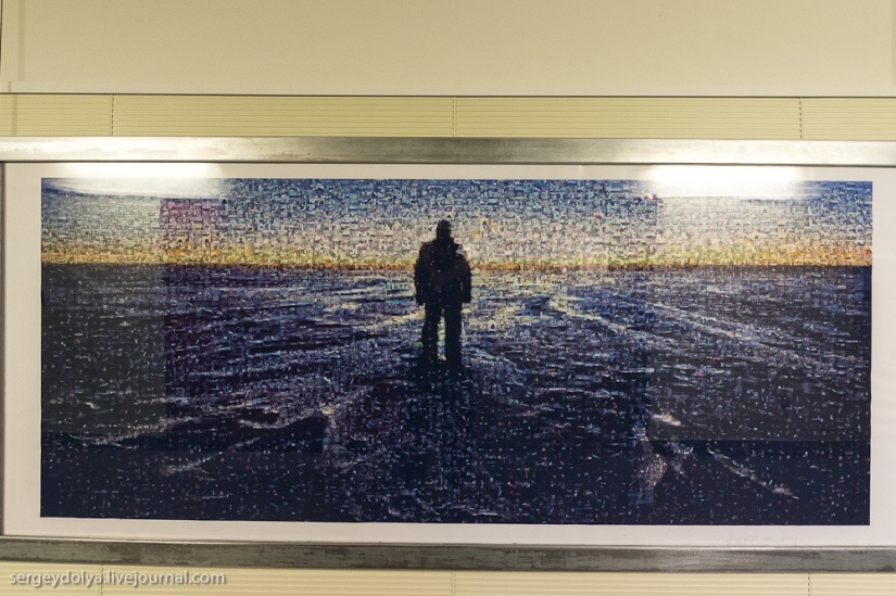 Estación antártica en el Polo Sur "Amundsen-Scott" Estación antártica en el Polo Sur "Amundsen-Scott"