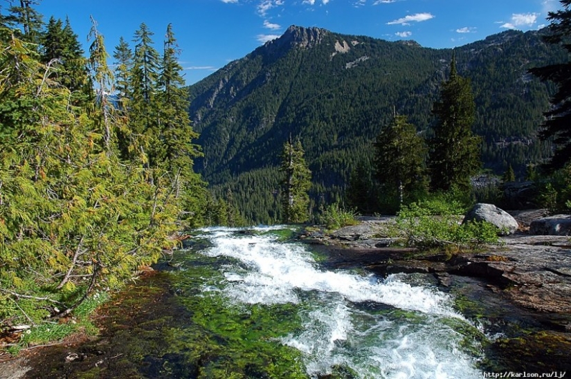 Estados Unidos: Lagos y cascadas del Valle del río Foss