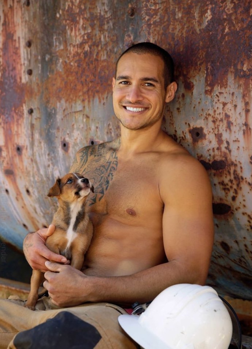 Estas fotos encenderán un fuego en los corazones: Bomberos australianos en el calendario de caridad Estas fotos encenderán un fuego en los corazones: Bomberos australianos en el calendario de caridad