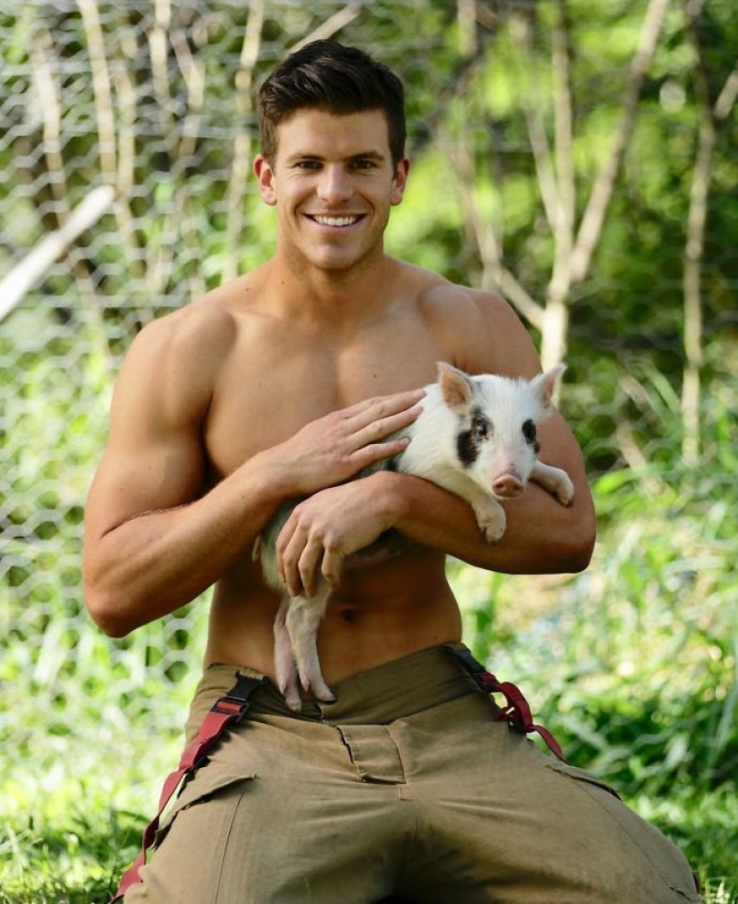 Estas fotos encenderán un fuego en los corazones: Bomberos australianos en el calendario de caridad Estas fotos encenderán un fuego en los corazones: Bomberos australianos en el calendario de caridad