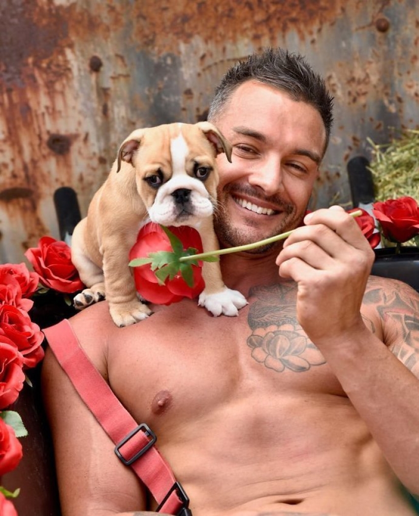 Estas fotos encenderán un fuego en los corazones: Bomberos australianos en el calendario de caridad Estas fotos encenderán un fuego en los corazones: Bomberos australianos en el calendario de caridad