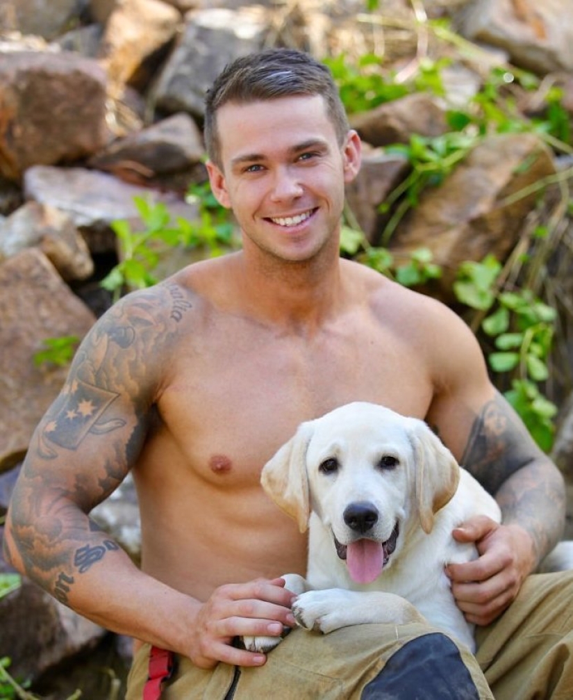 Estas fotos encenderán un fuego en los corazones: Bomberos australianos en el calendario de caridad Estas fotos encenderán un fuego en los corazones: Bomberos australianos en el calendario de caridad