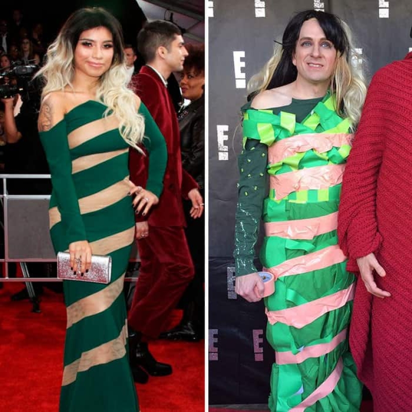 Estrella de Pasta y papel de aluminio: Talentoso comediante se burla de las celebridades Estrella de Pasta y papel de aluminio: Talentoso comediante se burla de las celebridades