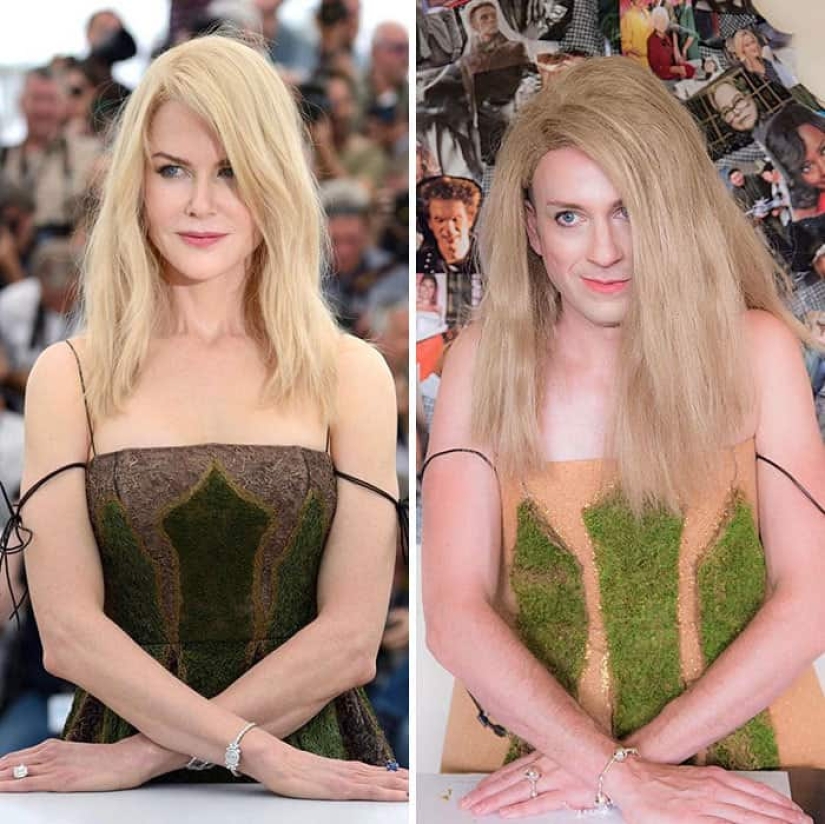 Estrella de Pasta y papel de aluminio: Talentoso comediante se burla de las celebridades Estrella de Pasta y papel de aluminio: Talentoso comediante se burla de las celebridades