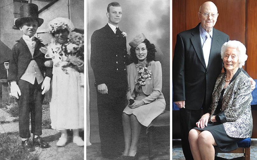 Eternal love: married couples reshoot their old photos after many years Eternal love: married couples reshoot their old photos after many years