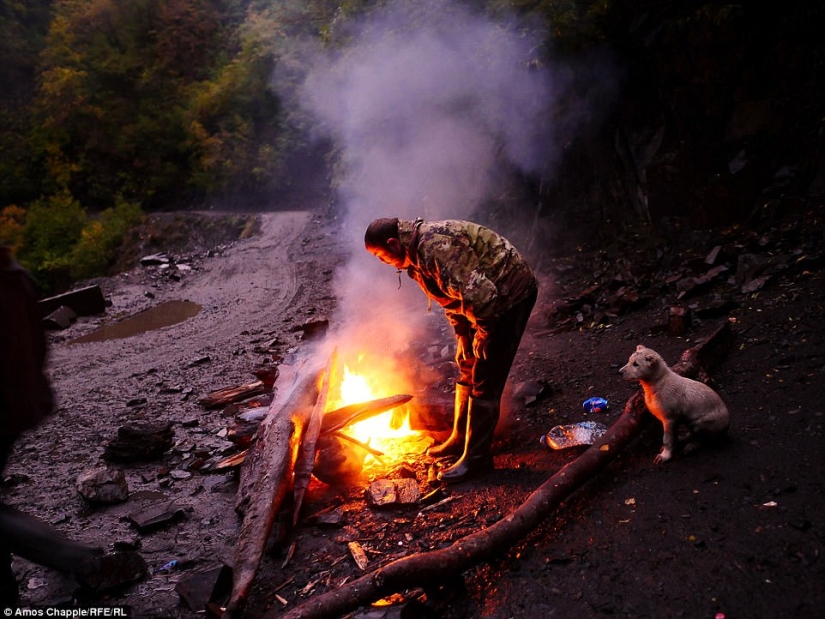 Every year thousands of sheep in Georgia make a dangerous journey from the mountains with a height of 3000 meters