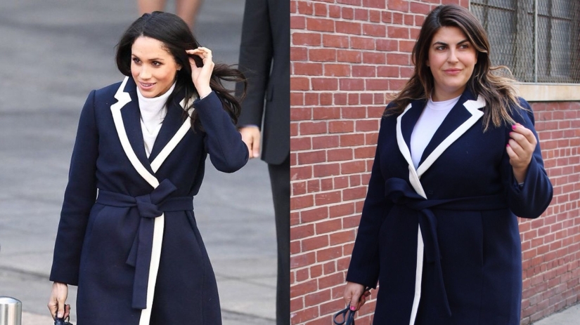 Everyone deserves to be a princess: a fat blogger recreates the images of Meghan Markle and it suits her