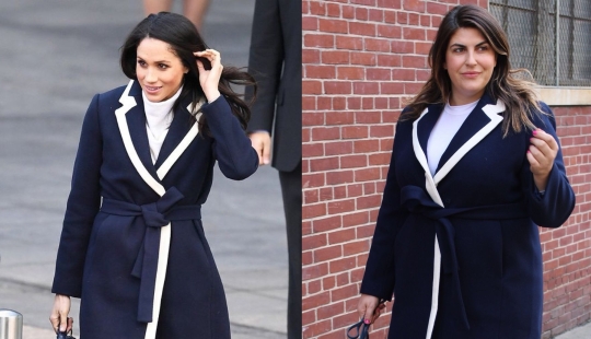 Everyone deserves to be a princess: a fat blogger recreates the images of Meghan Markle and it suits her