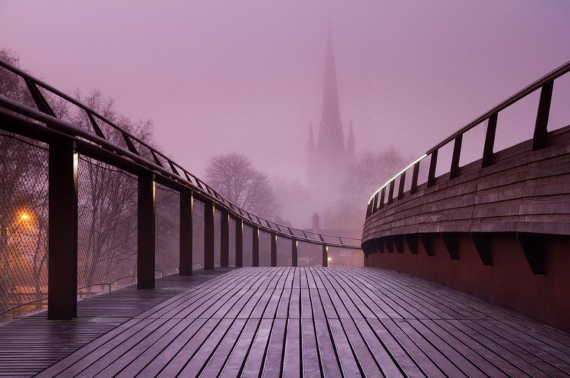 Everything is ghostly — fascinating photos for those who love autumn