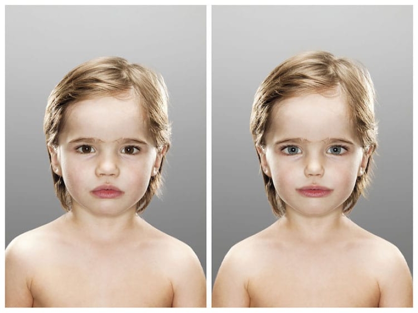 Expectations and reality: the photographer showed how the image in our head differs from what we see in the mirror Expectations and reality: the photographer showed how the image in our head differs from what we see in the mirror