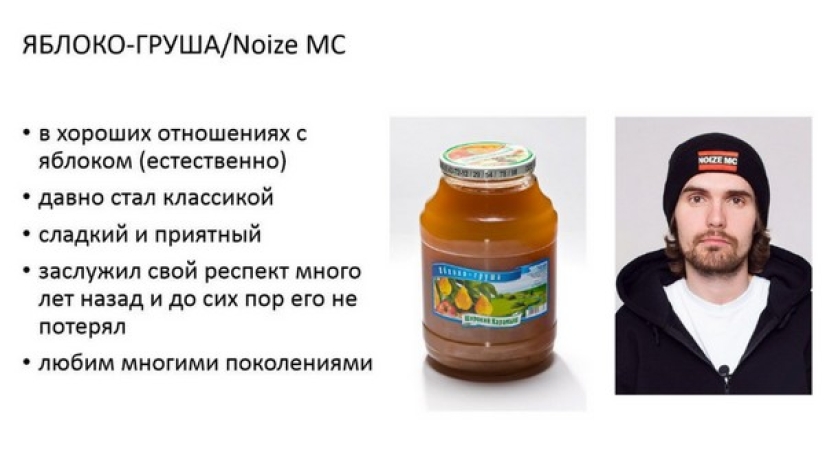 Face — carrot juice, Oxymiron — apple juice: the girl compared famous rappers with juices Face — carrot juice, Oxymiron — apple juice: the girl compared famous rappers with juices