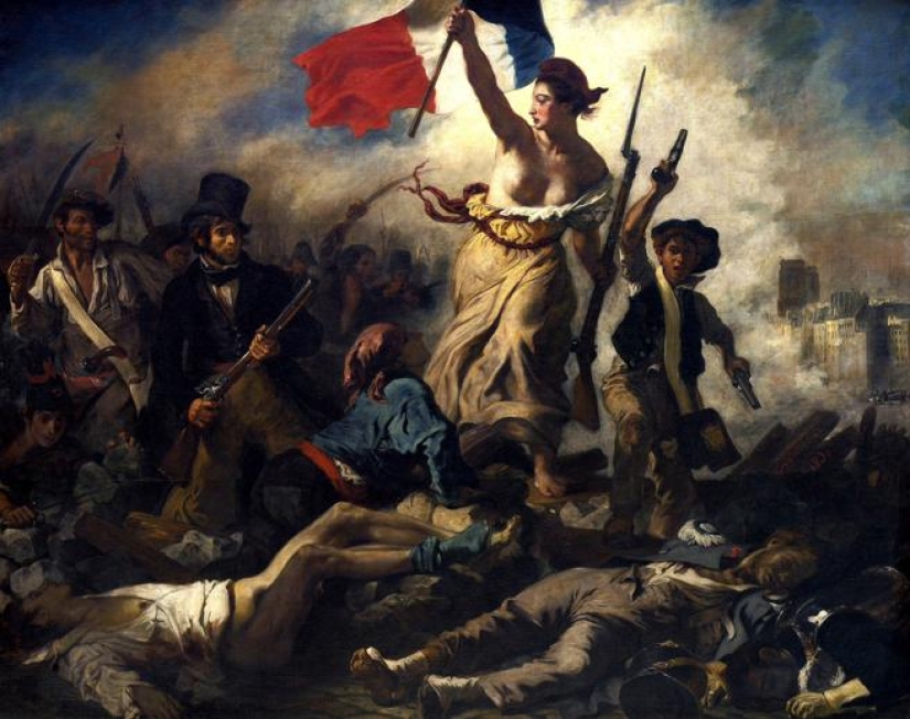 Facebook bloqueó la pintura de Delacroix por pechos desnudos