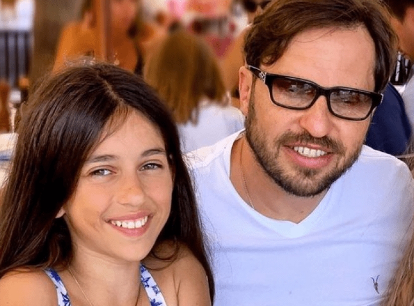 Famosos padres rusos y hermosas hijas como ellos