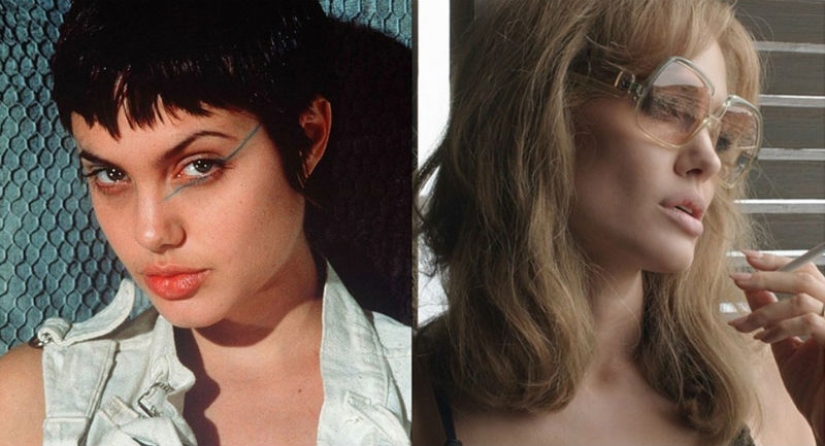 Famous actors in their first films and now