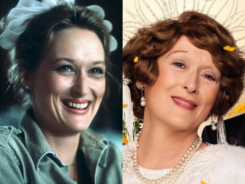 Famous actors in their first films and now