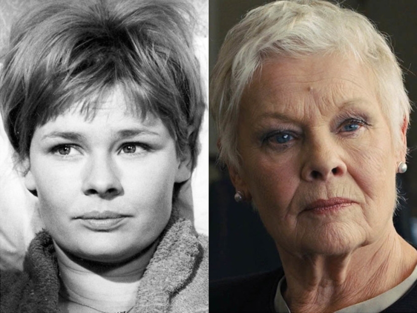 Famous actors in their first films and now