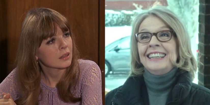 Famous actors in their first films and now