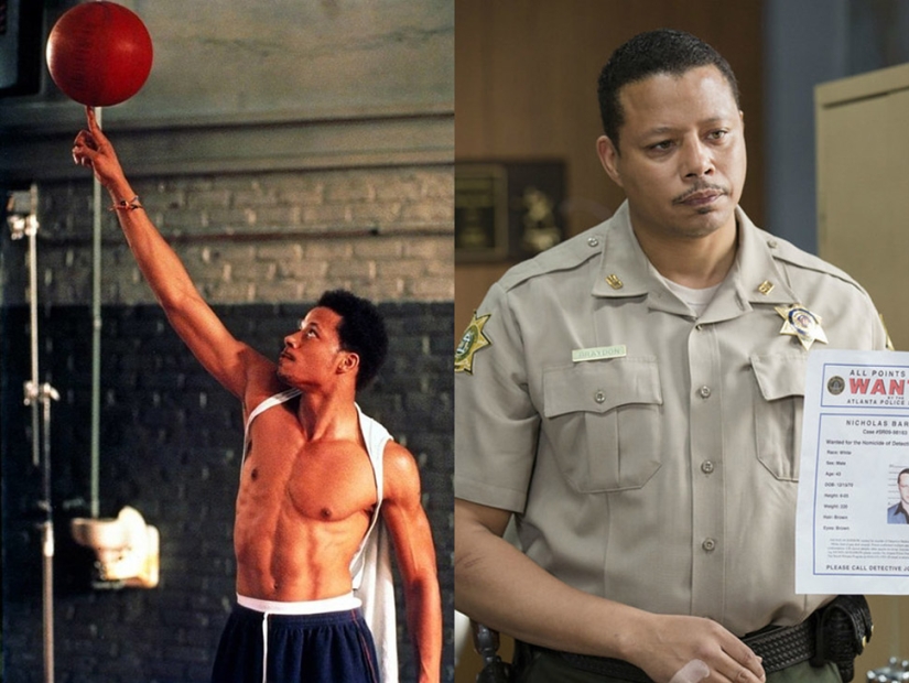 Famous actors in their first films and now