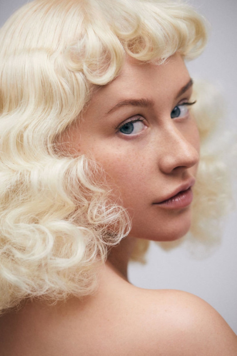 Fans won't recognize Christina Aguilera in a photo shoot without makeup Fans won't recognize Christina Aguilera in a photo shoot without makeup
