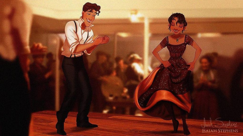 Fantasías artísticas: cómo se verían los personajes de Disney en el Titanic Fantasías artísticas: cómo se verían los personajes de Disney en el Titanic