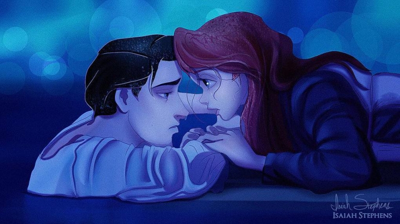 Fantasías artísticas: cómo se verían los personajes de Disney en el Titanic Fantasías artísticas: cómo se verían los personajes de Disney en el Titanic