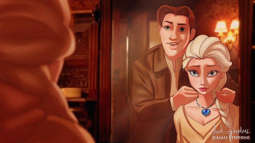 Fantasías artísticas: cómo se verían los personajes de Disney en el Titanic Fantasías artísticas: cómo se verían los personajes de Disney en el Titanic