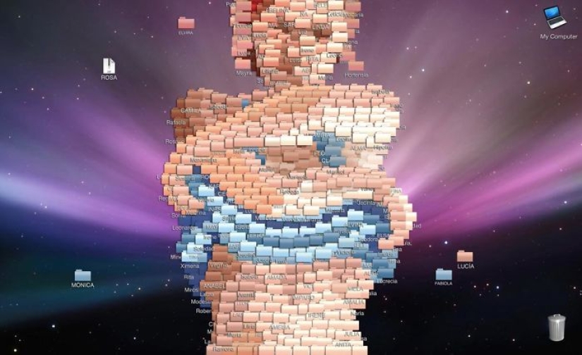 Fantastic ideas for desktop wallpapers so that colleagues turn their necks when passing by