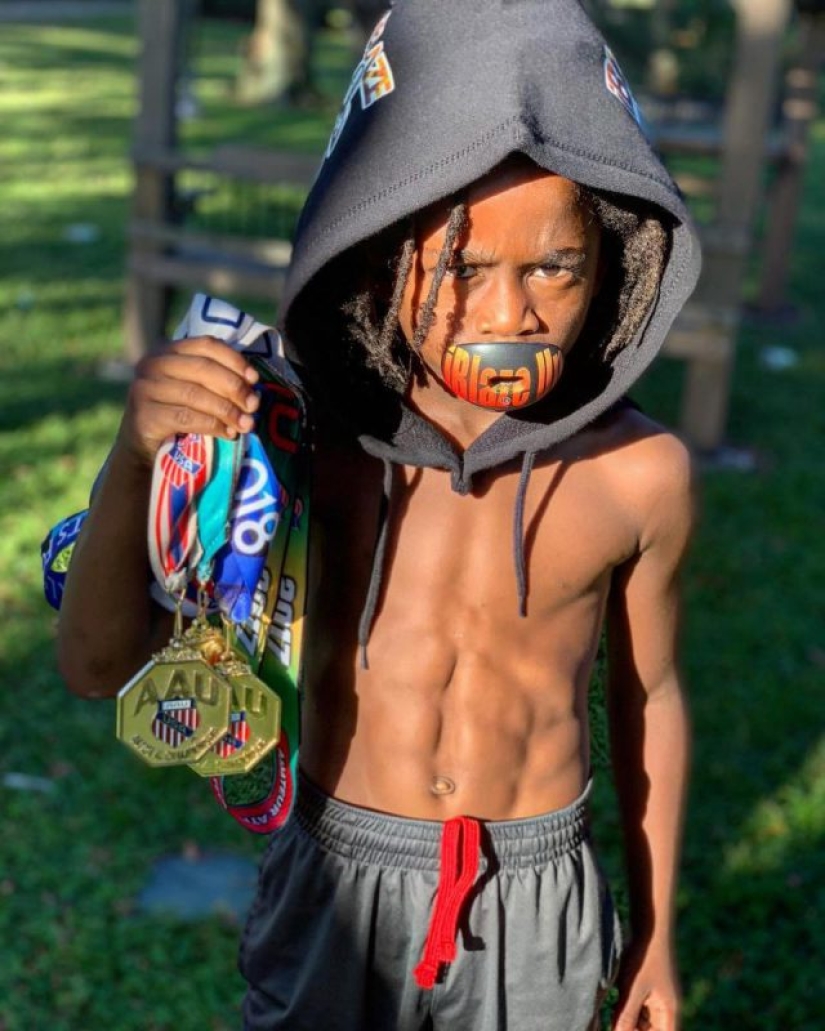 Faster than the wind: 7-year-old boy runs 100 meters in 13 seconds