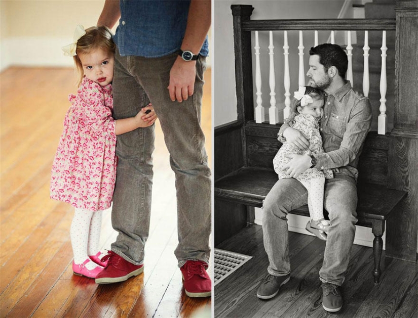 Father and daughter recreated wedding photos to say goodbye to wife and mother Father and daughter recreated wedding photos to say goodbye to wife and mother