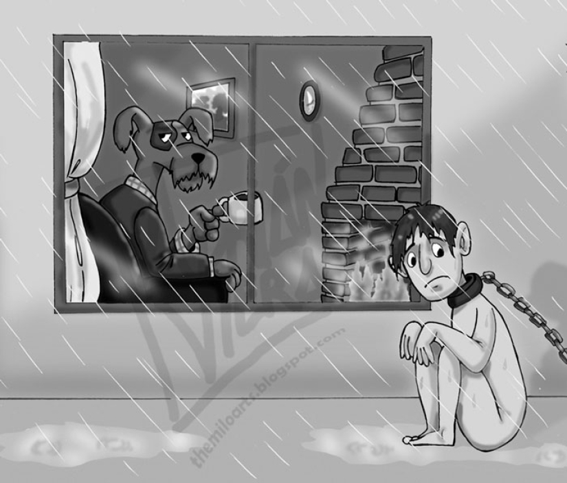 Feel our pain: If animals treated us the same way we treated them