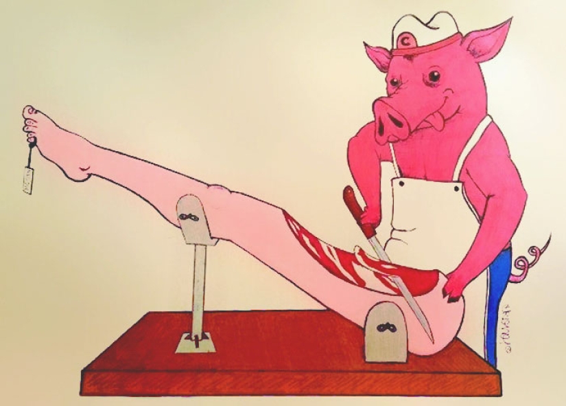 Feel our pain: If animals treated us the same way we treated them