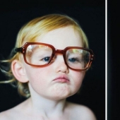 Felices juntos: una historia fotográfica sobre el crecimiento de una niña y un cachorro
