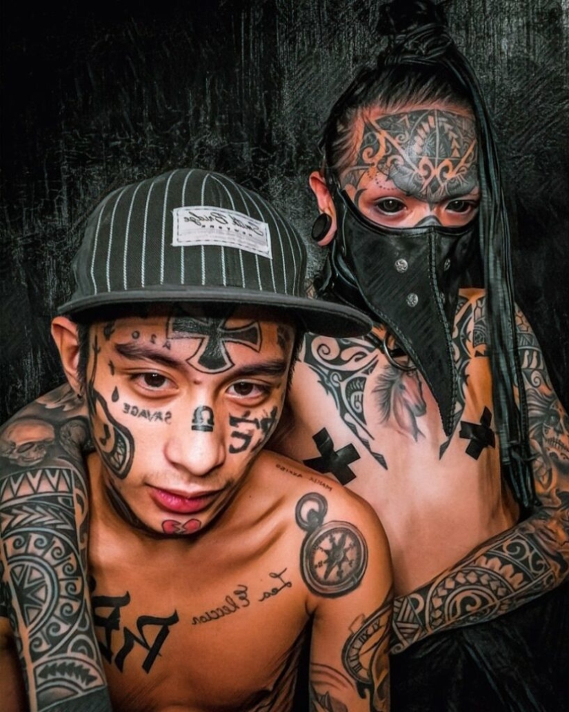 Filipina con tatuajes "demoníacos" fue atacada por un exorcista