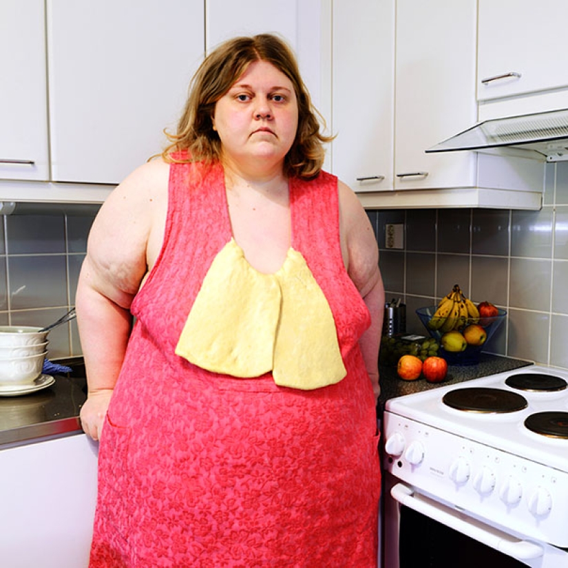 Finnish photographer creates provocative self-portraits and calls it art