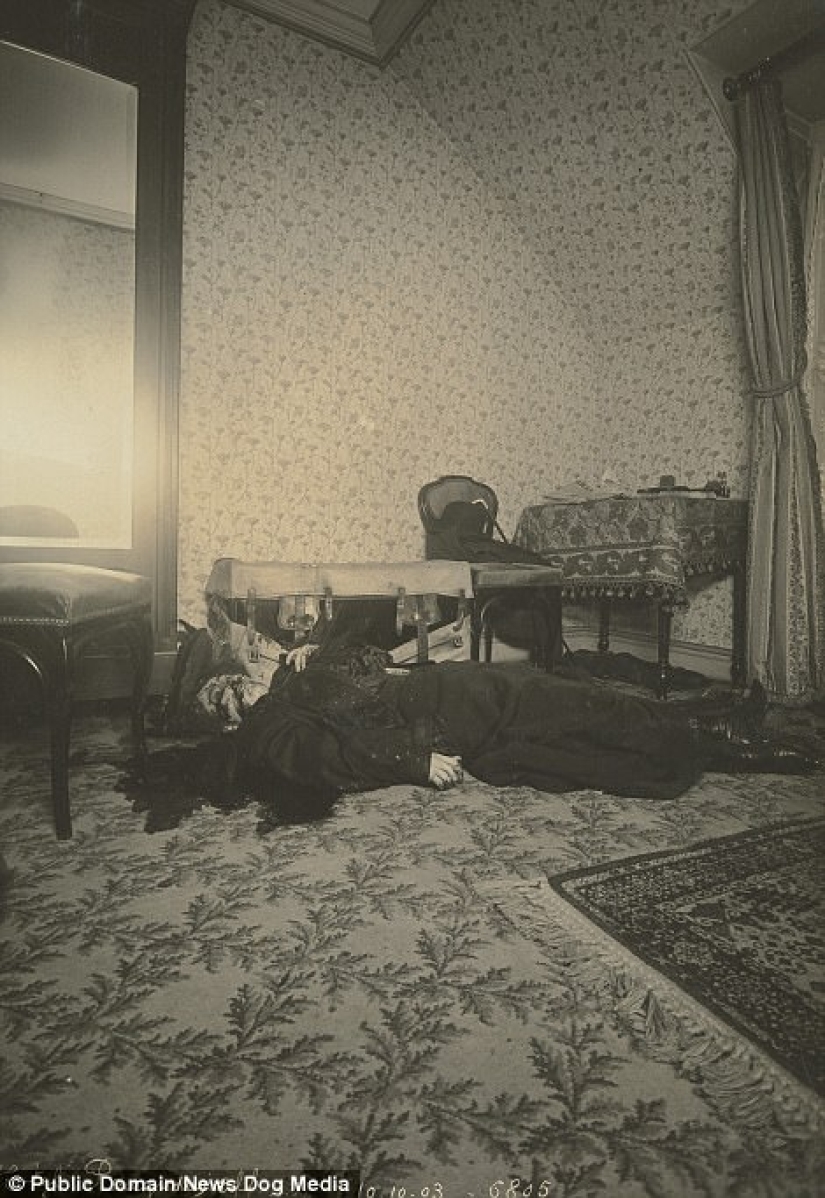 First-of-its-kind crime scene photos from 1904