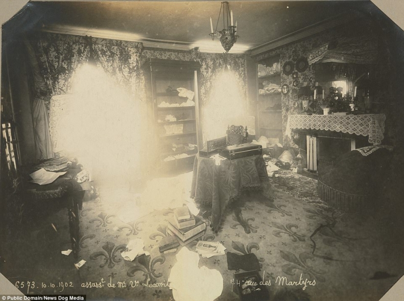 First-of-its-kind crime scene photos from 1904