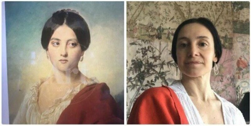 Flash mob en cuarentena: los usuarios de Twitter "repiten" obras de arte