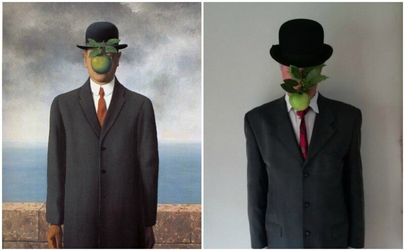 Flash mob in quarantine: Twitter users "repeat" works of art