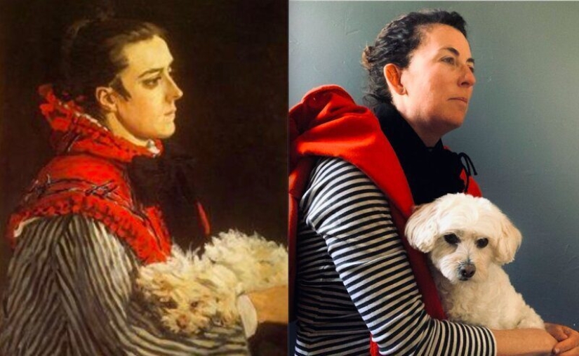 Flash mob in quarantine: Twitter users "repeat" works of art